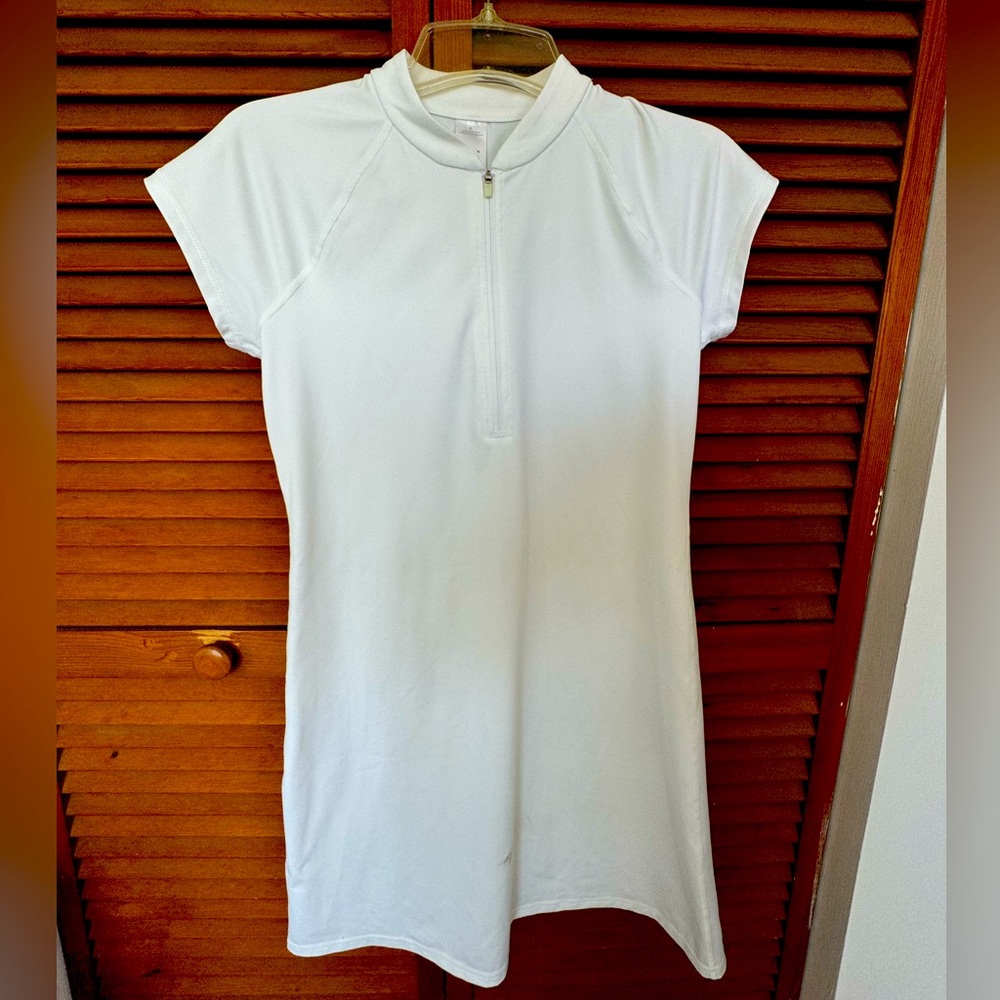 Luxe Modal Quarter Zip Top - White